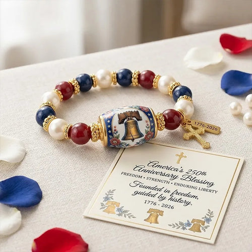 Bracelet commémoratif édition limitée - 250 ans de patriotisme