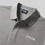 Binary Genius Geek Embroidered Polo Shirt