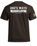 Gottes Wege, nicht meine (Rücken) T-Shirt