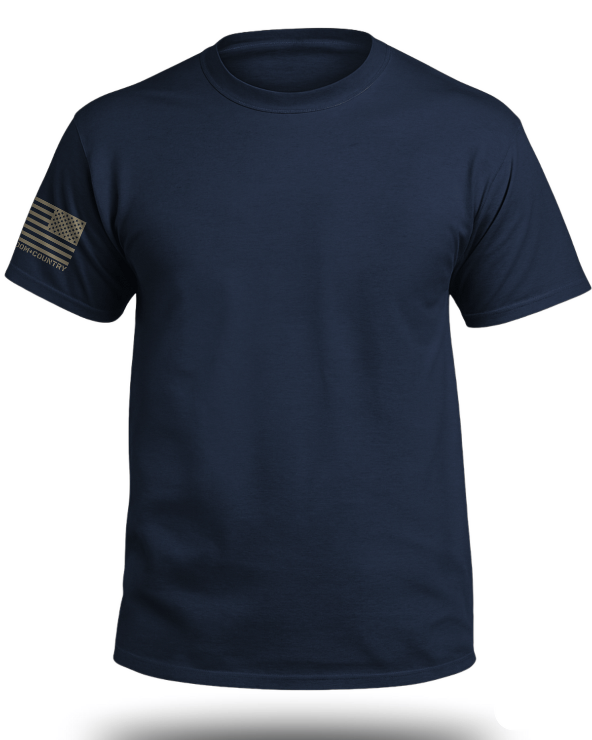 Herren-T-Shirt mit Aufdruck „Men Get Up“