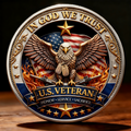 U.S. Veteran – In God We Trust | 250 Years of Freedom Commemorative Coin