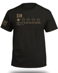 Sin One Star Review T-Shirt