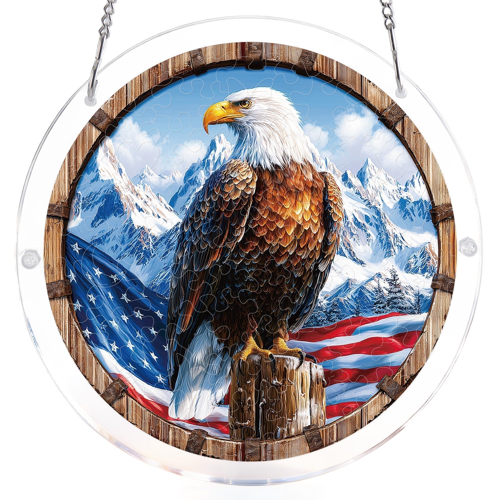 Wings of Freedom Light Suncatcher-Acrylic Window Art