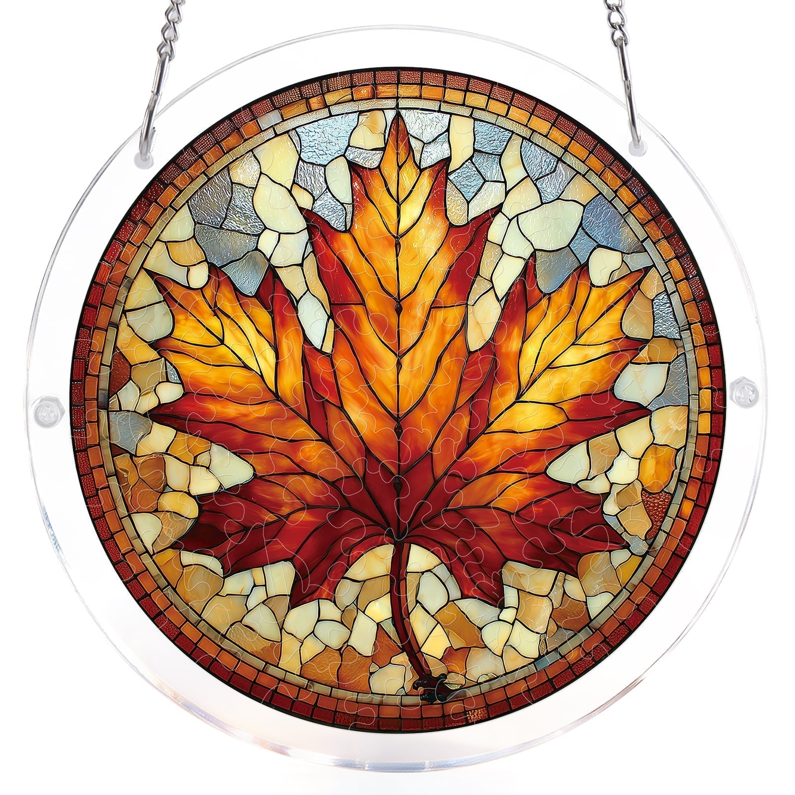 Maple Light Suncatcher-Acrylic Window Art