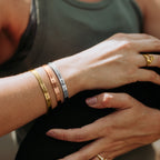 Beautiful Girl You Can Do Hard Things Cuff Bracelet