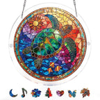 Stained Glass Sea Turtle Light Suncatcher-Acrylic Window Art