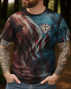 One Nation Under God All Over Print T-shirt