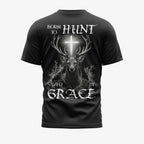 Born To Hunt Saved By Grace All Over Print Custom Name T-Shirt
