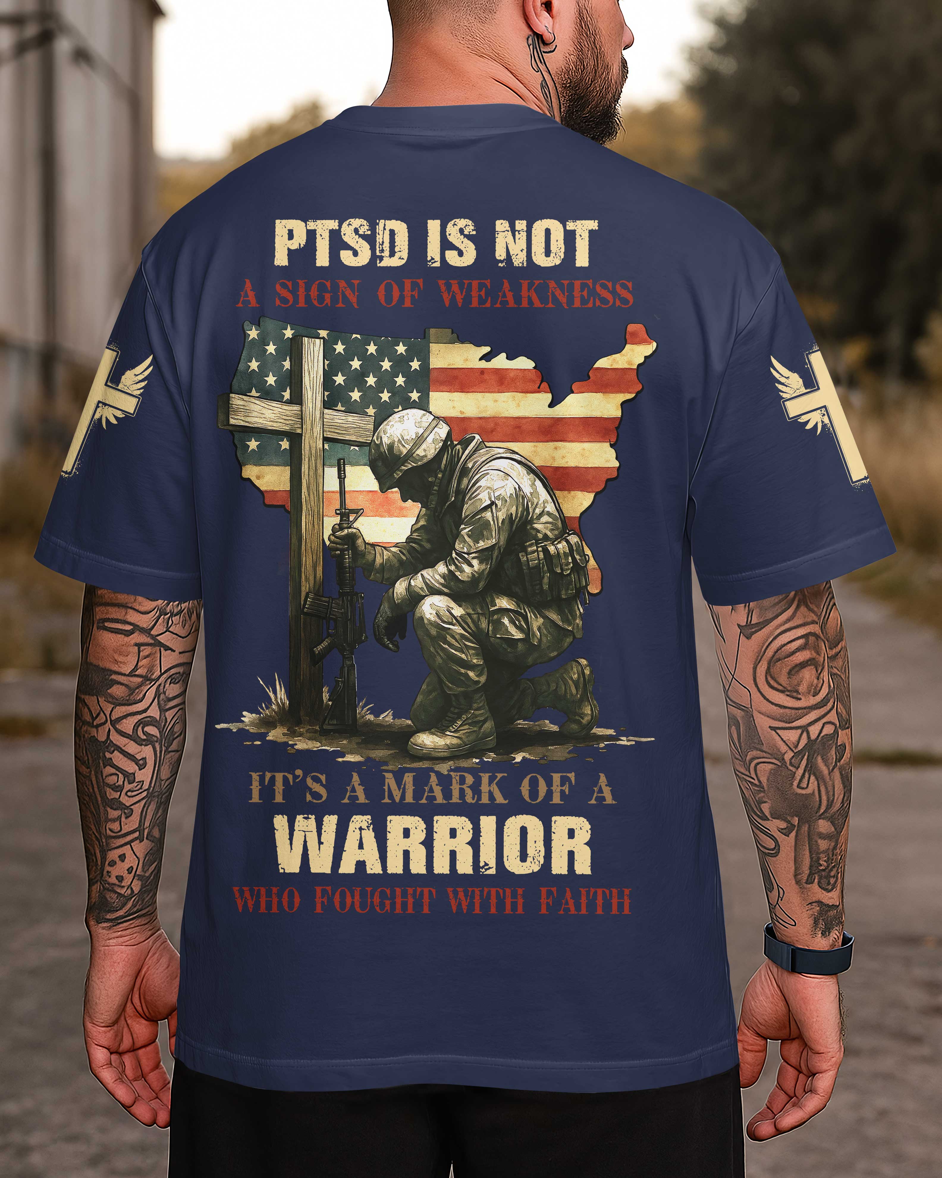 T-shirt Le SSPT n'est pas un signe de faiblesse