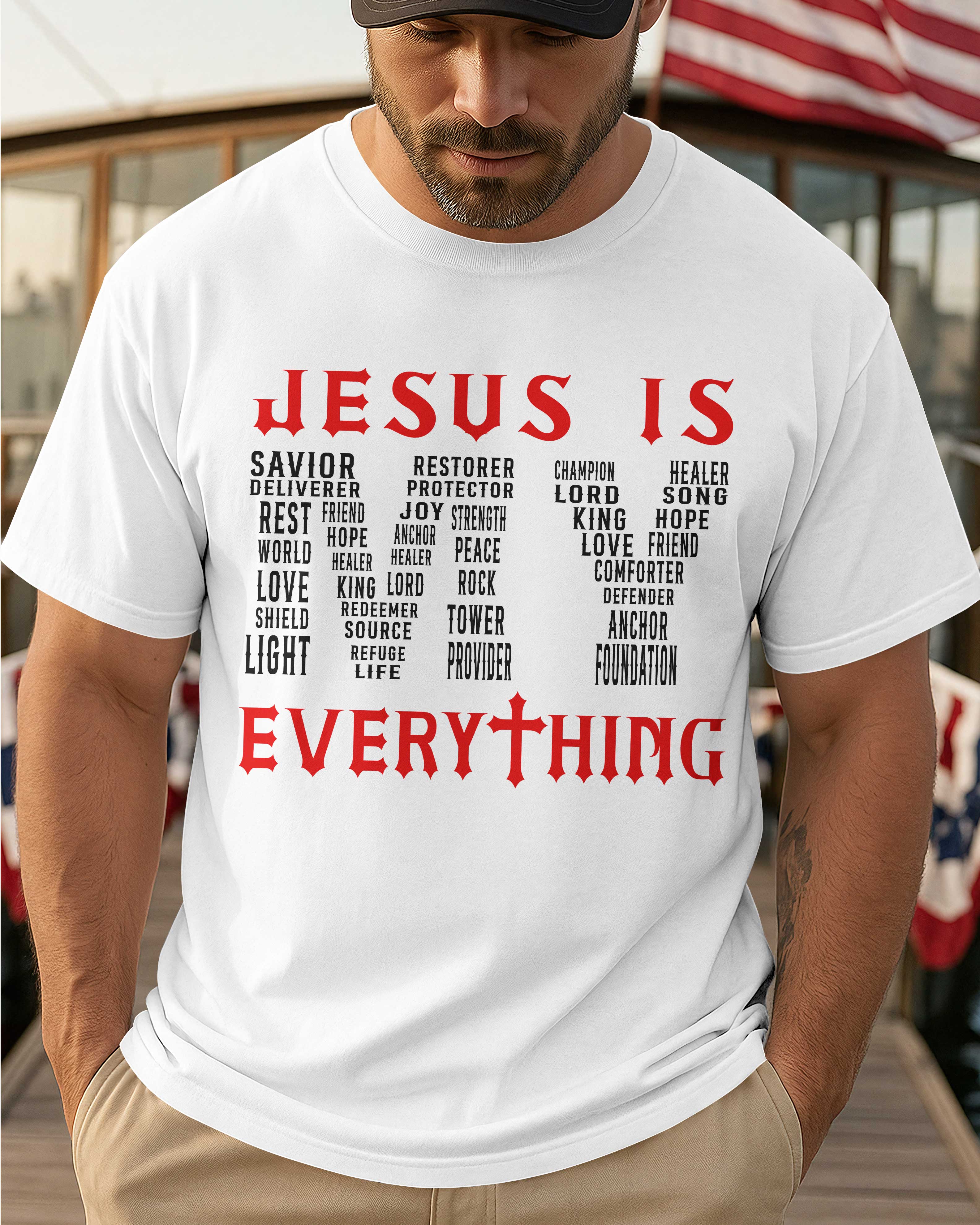 T-shirt Jésus est mon tout