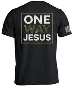 One Way Jesus Camo T-Shirt