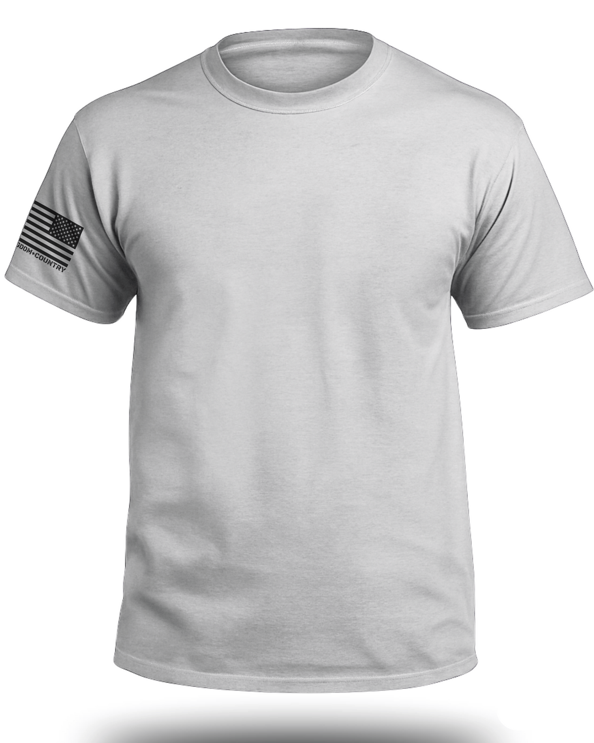 Herren-T-Shirt mit Aufdruck „Men Get Up“
