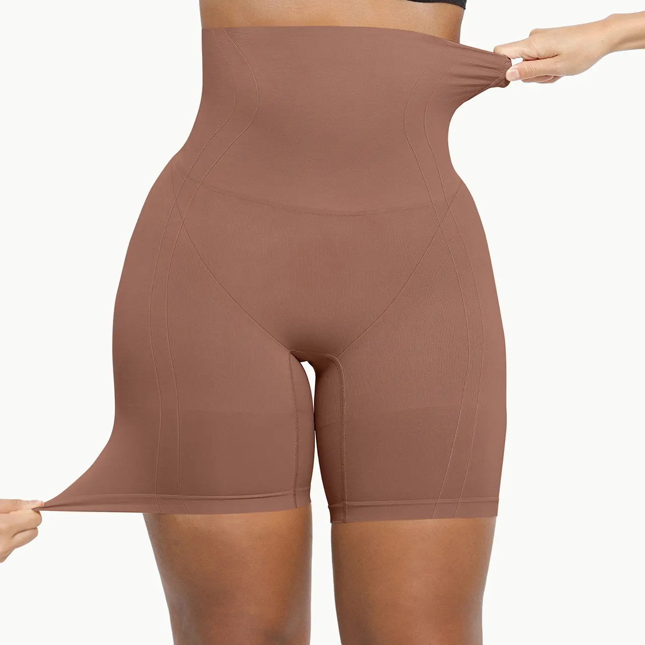 Short moldeador sin costuras para mujer | Faja de cintura alta con control de abdomen