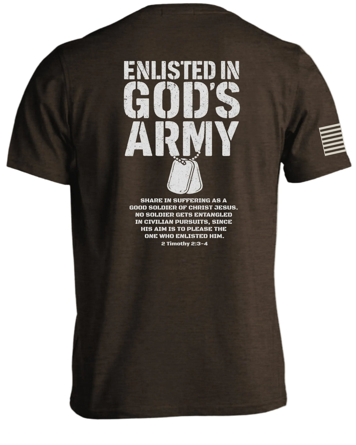 Enlisted In God's Army T-Shirt