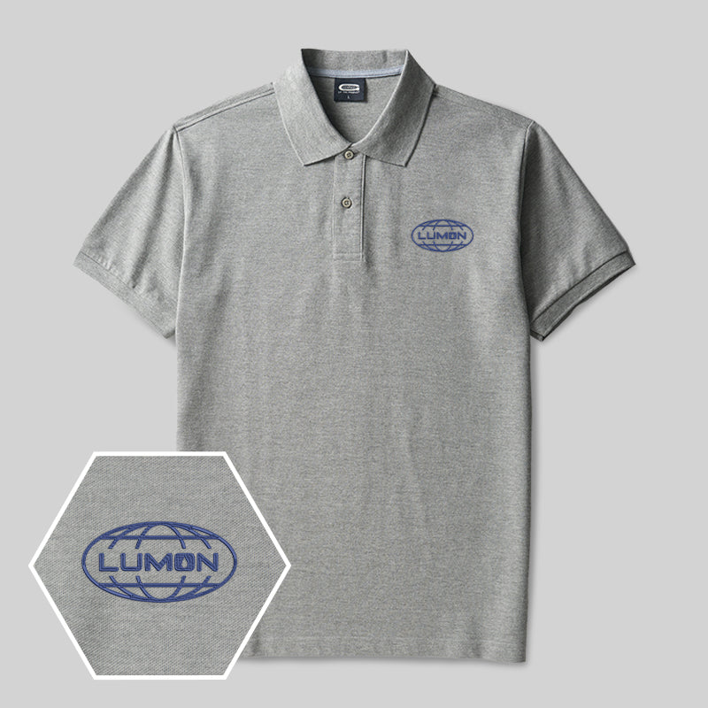 Lumon Geek Embroidered Polo Shirt
