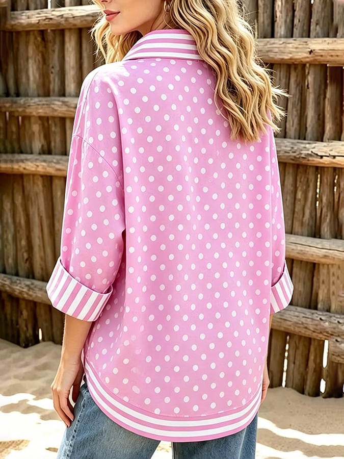 Women'S Casual Printed Shirt