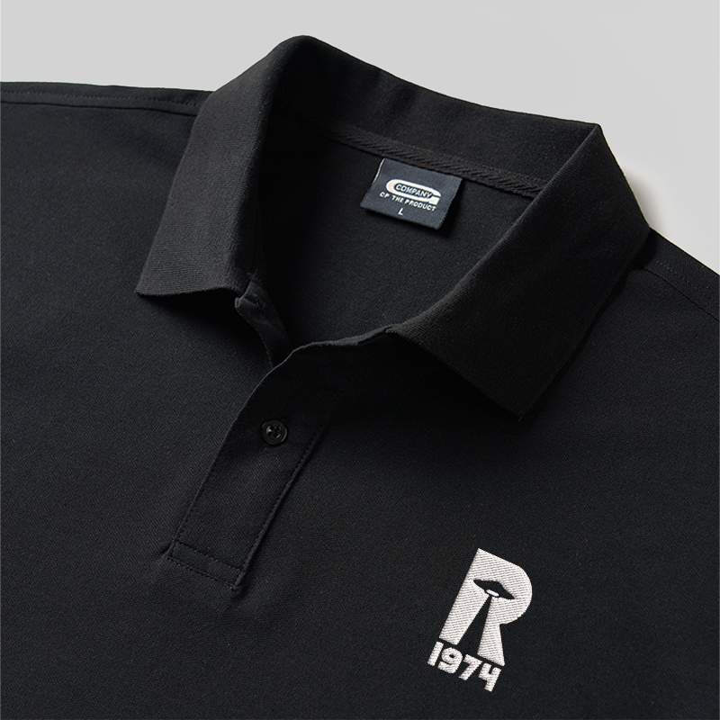 Polo bordado para frikis de 1974
