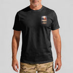 I Didn't Find God In Comfort I Found Him In Uniform When Prayer Was Stronger Than Fear T-Shirt