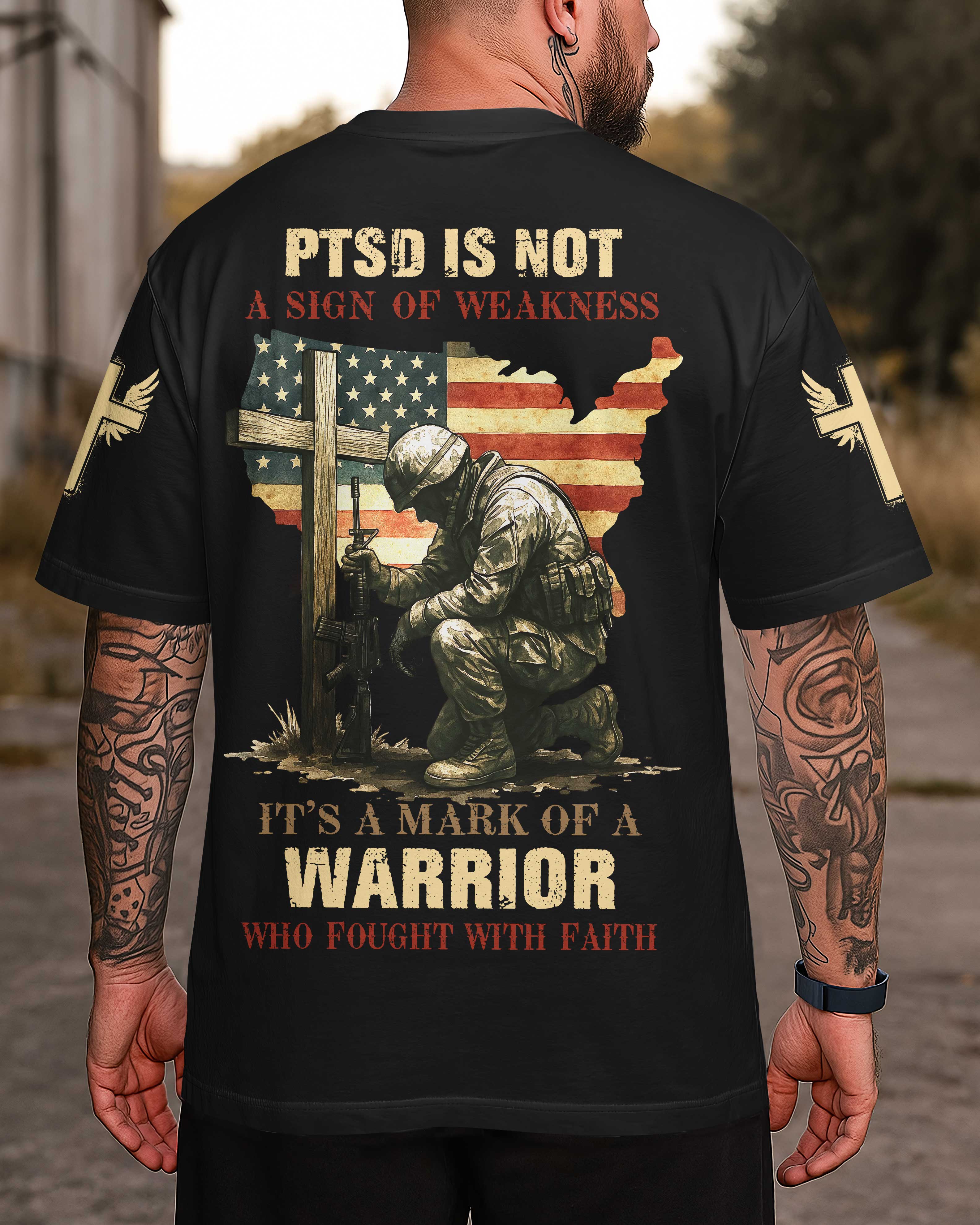 T-shirt Le SSPT n'est pas un signe de faiblesse