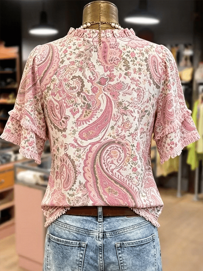Women'S Casual Printed Shirt