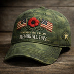 Memorial Day Print Casual Hat