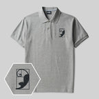 Fibonacci's Cat Geek Embroidered Polo Shirt