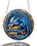 Dragon Realm Library Light Suncatcher-Acrylic Window Art