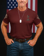 Veteran By Duty All Over Print T-Shirt