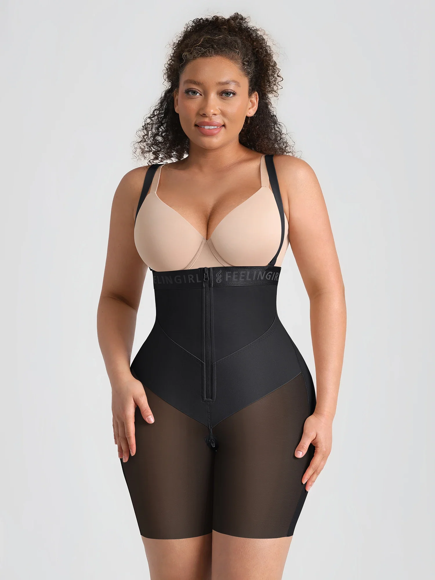 Full-Coverage Tummy Control Shaper Faja