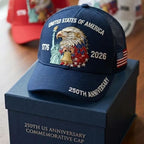 USA 250th Anniversary Commemorative Cap – 1776-2026 Heritage Edition