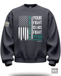 PTSD Awareness Crewneck
