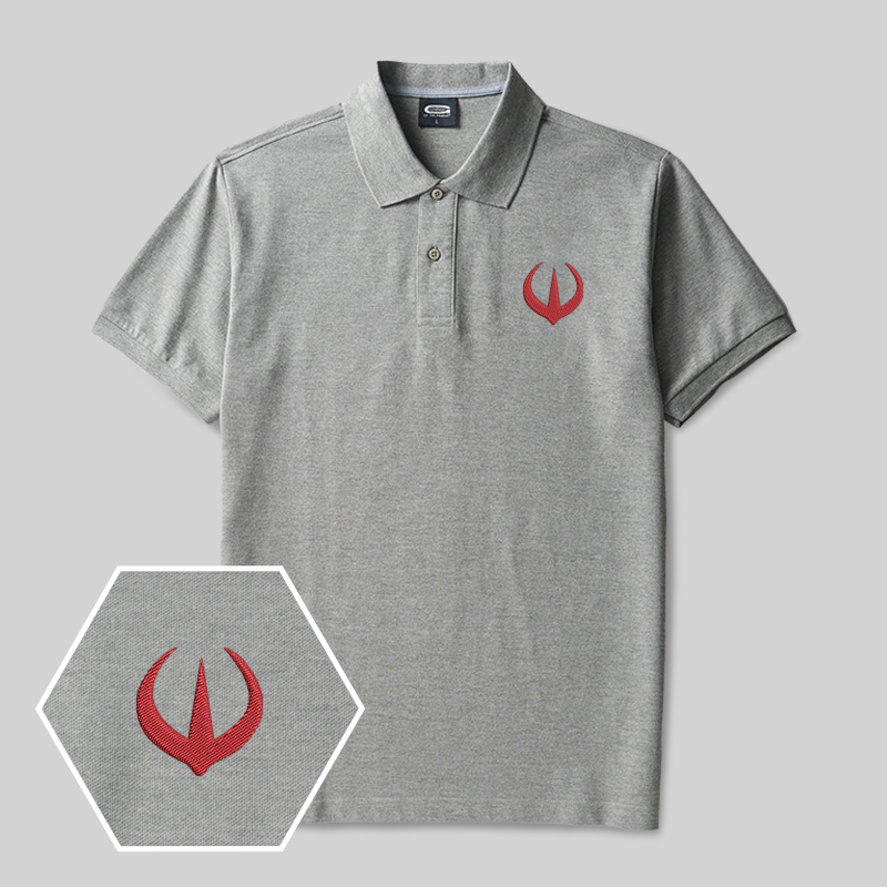 Andor-Logo Geek Besticktes Polo-Shirt