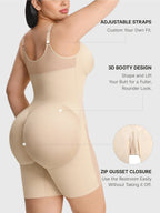 Full-Coverage Tummy Control Shaper Faja