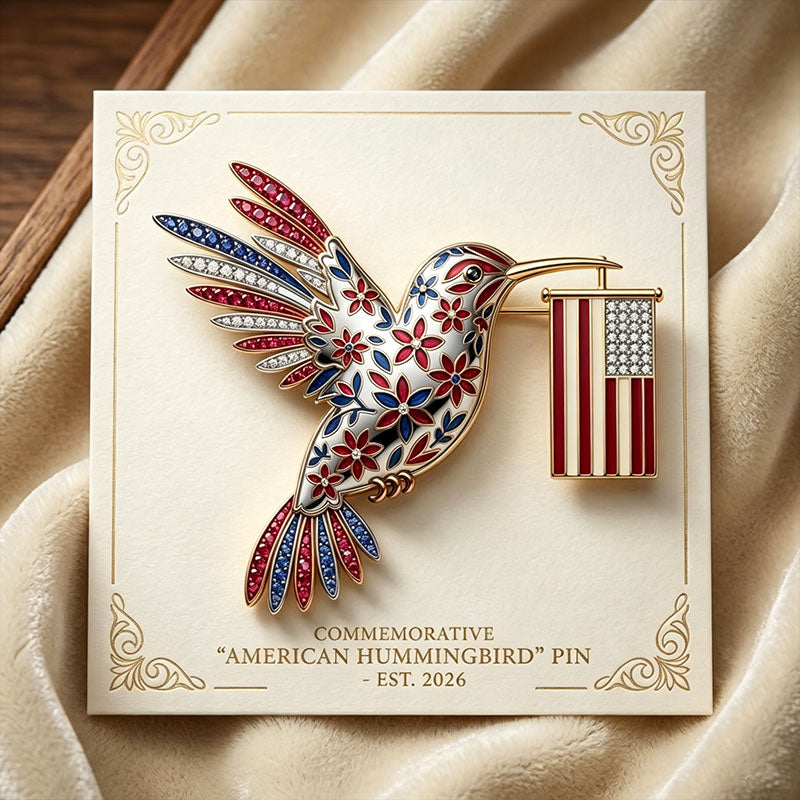 American Hummingbird Commemorative Pin