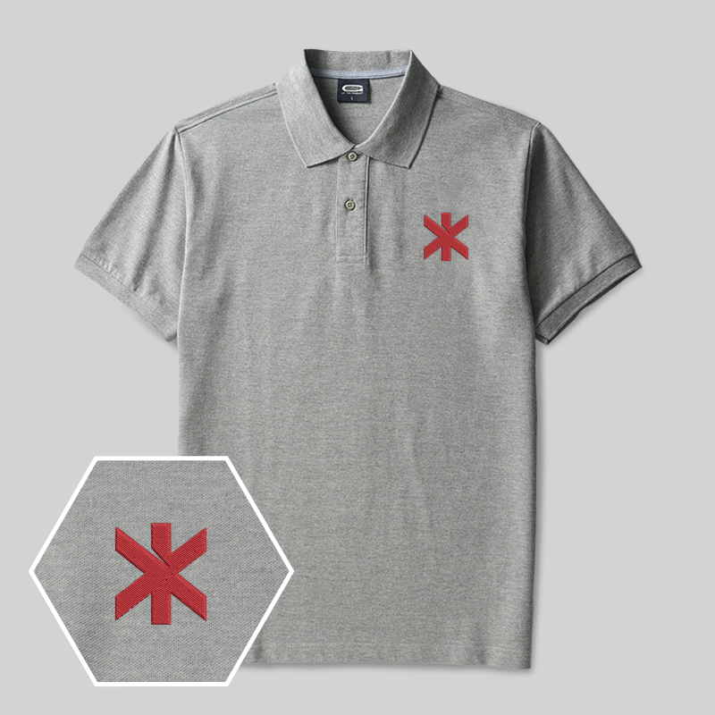 Polo bordado para frikis Equipo de trauma 2077