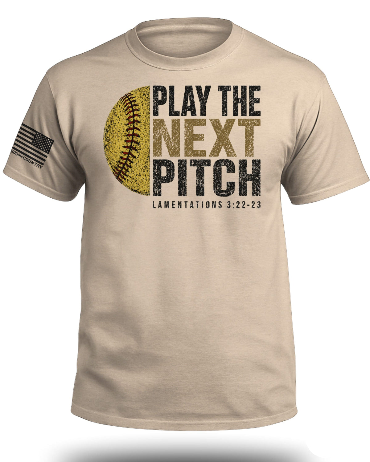 Play The Next Pitch Softball T-Shirt