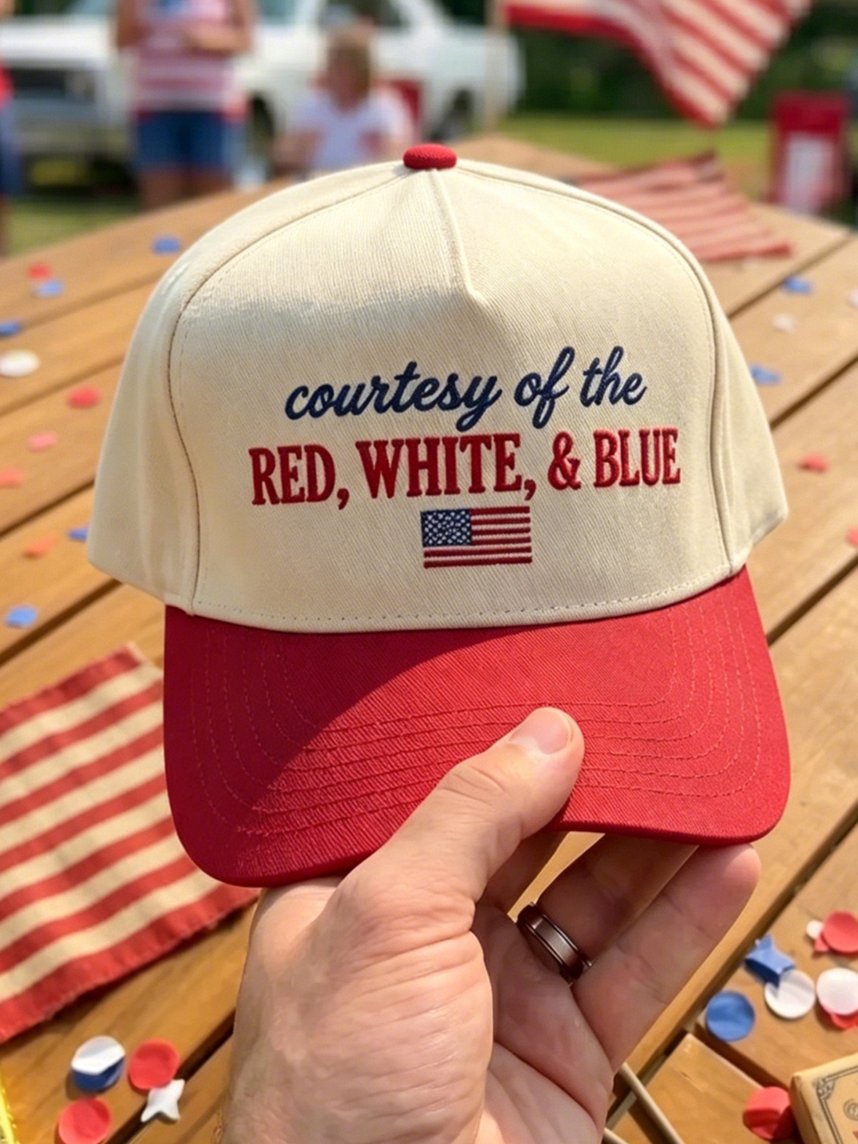 American Patriotic Country Music Printed Hat (Unisex)