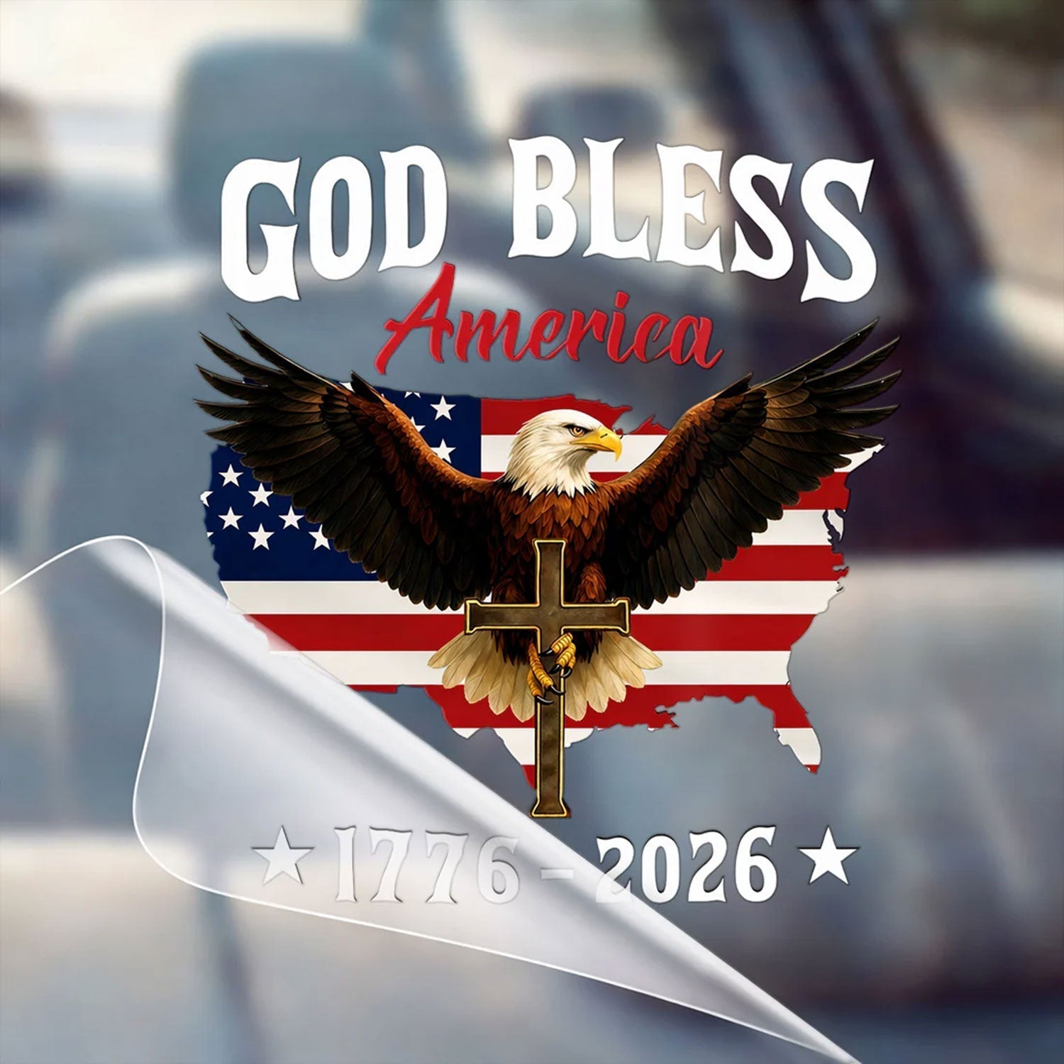 🔥 LIMITED TIME OFFER – 250th Anniversary Decal, United States Of America Eagle Patriotic