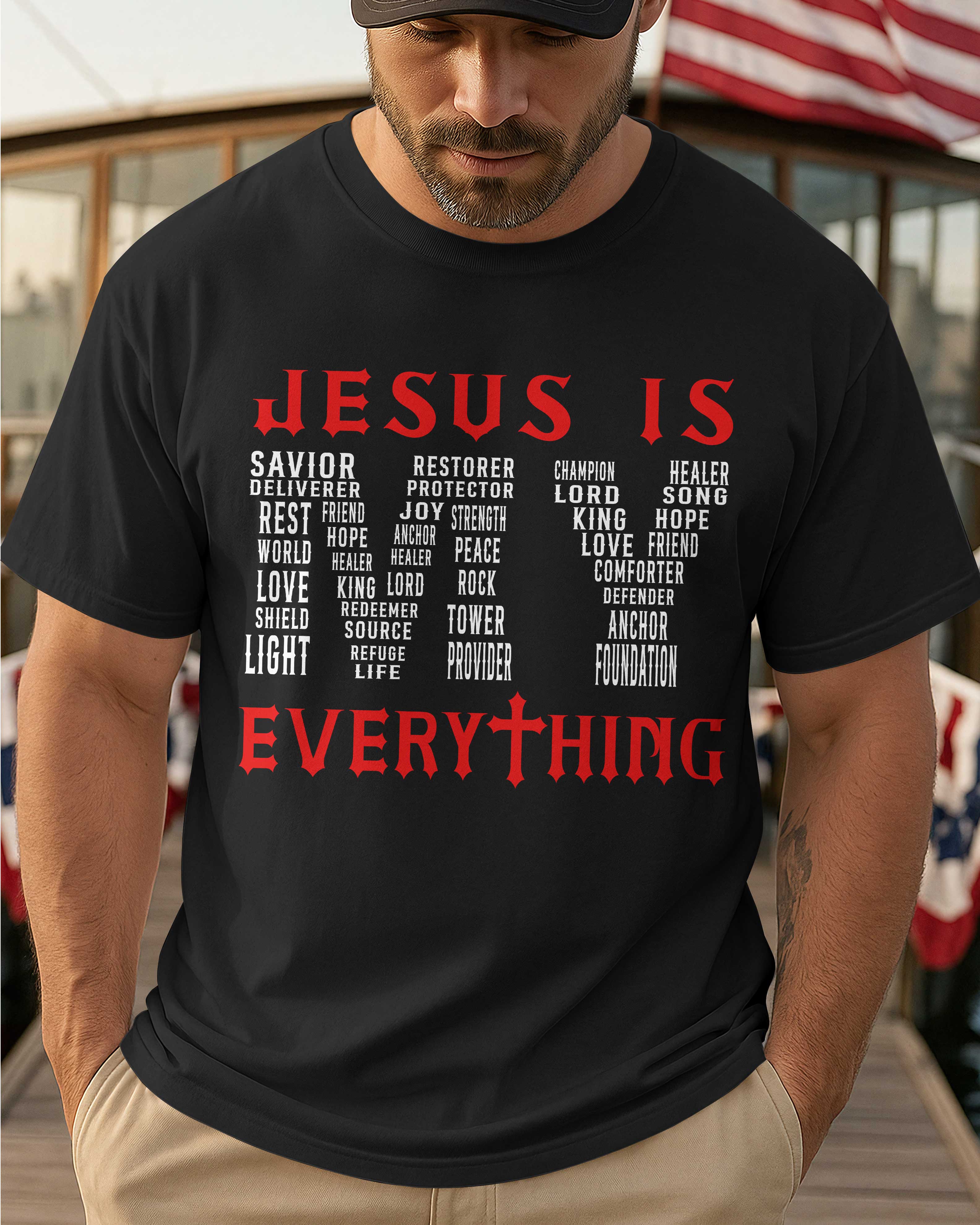T-shirt Jésus est mon tout