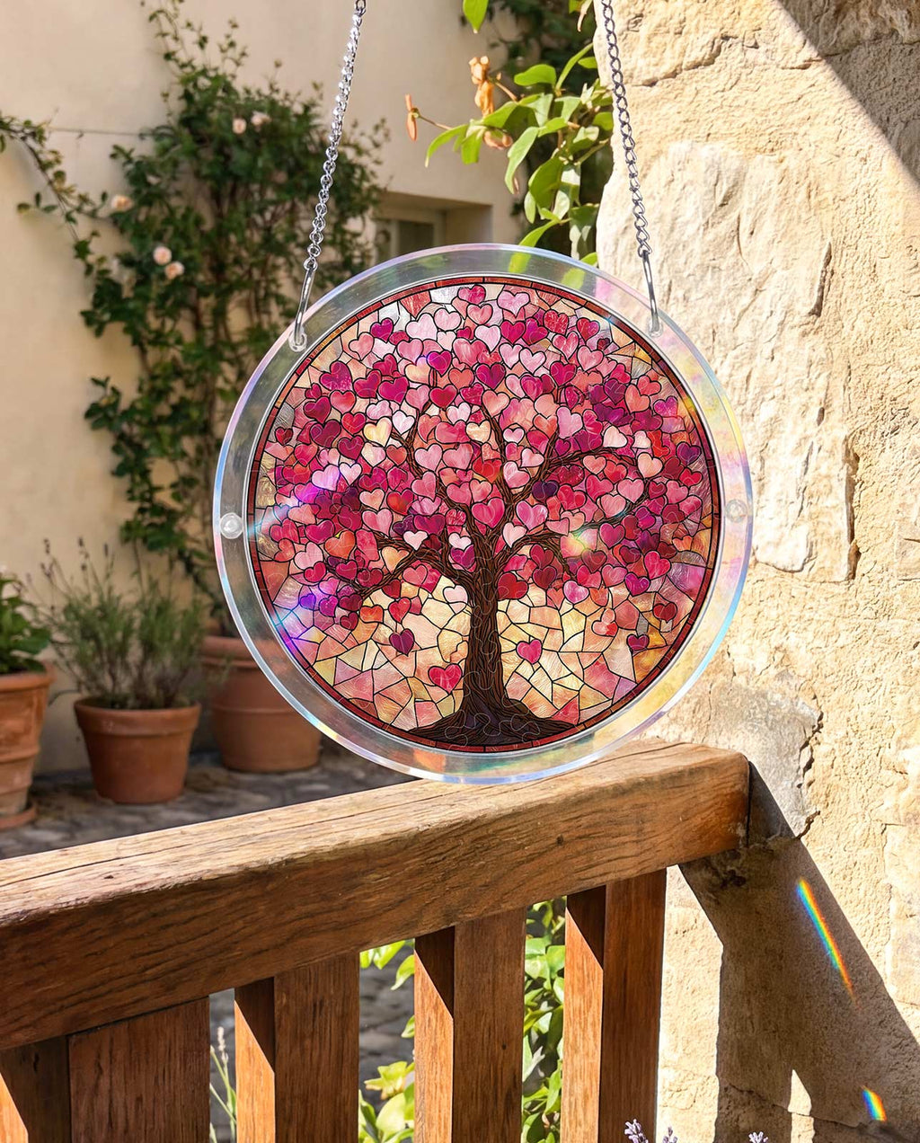Acrylic Jigsaw Puzzle Suncatcher - Branches of Love