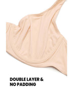 Women's Unlined Balconette Underwire Bra