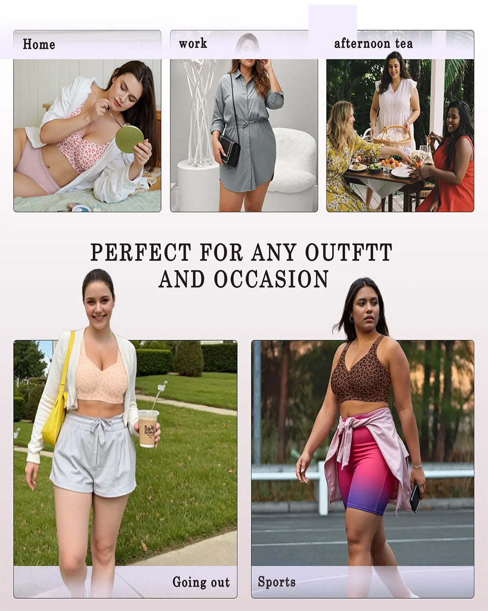 Women's Jelly Wireless Bra
