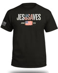 Jesus Saves Patriotic T-Shirt