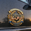 U.S. 250th Anniversary Patriot Car Emblem