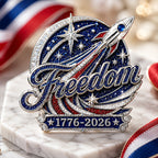 250 Years Freedom Commemorative Brooch