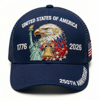 USA 250th Anniversary Commemorative Cap – 1776-2026 Heritage Edition