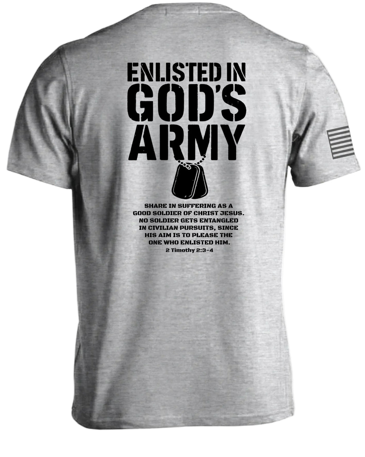 Enlisted In God's Army T-Shirt