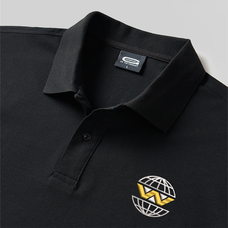 Weyland Yutani Geek Besticktes Polo-Shirt