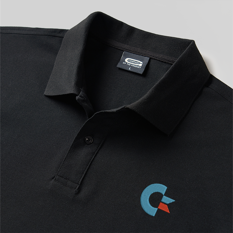Commodore Geek Embroidered Polo Shirt