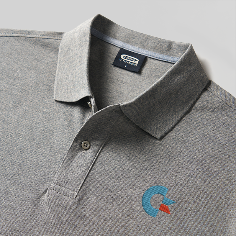 Commodore Geek Embroidered Polo Shirt